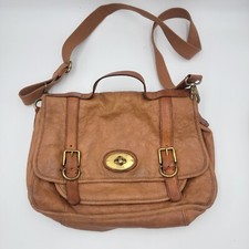 Fossil Beautiful Leather Vintage Reissue Messenger Crossbody Satchel Bag ZB4617