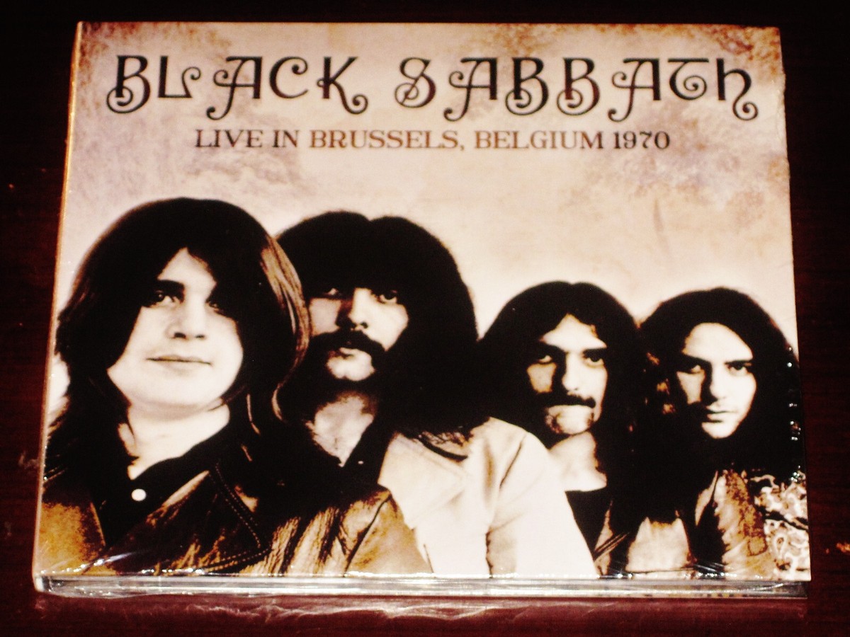 Black Sabbath: Live In Brussels, Belgium 1970 CD 2023 London