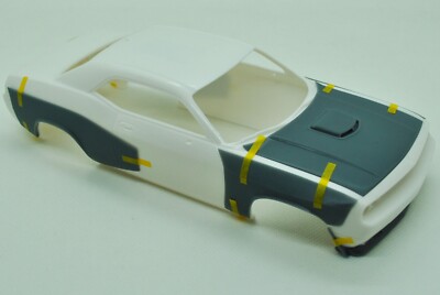 1/25 3D print 2009 Dodge Challenger SRT-8 Fast & Furious 6 transkit for AMT