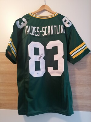 NFL Green Bay Packers Trikot Valdes-Scantling Custom Trikot signiert XL