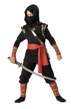 InCharacter Ninja Warrior Fighter Combat Childrens Boys Halloween Costume 17010