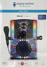 The Singing Machine SML625BTBK Bluetooth CD/G Karaoke System