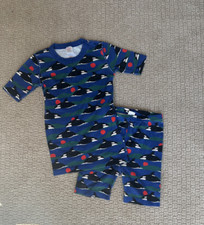 Hanna Anderson Orca Whale Ocean 2 piece Pajama Set Kids 150 cm/US 12