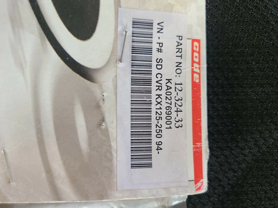 Paneles laterales UFO plásticos UFO placas numeradas KX125-250 94-8 negro KA02769001 Foto 3 de 4