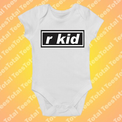 R Kid Oasis Baby Grow | Indie | Rock | Noel Gallagher | Liam Gallagher