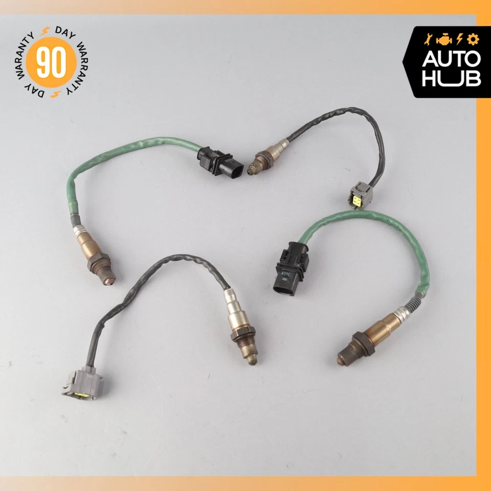 Комплект из 4 оригинальных датчиков кислорода O2 Lambda для Mercedes W222 Maybach S600 13–20 годов выпуска - Изображение 2 из 4