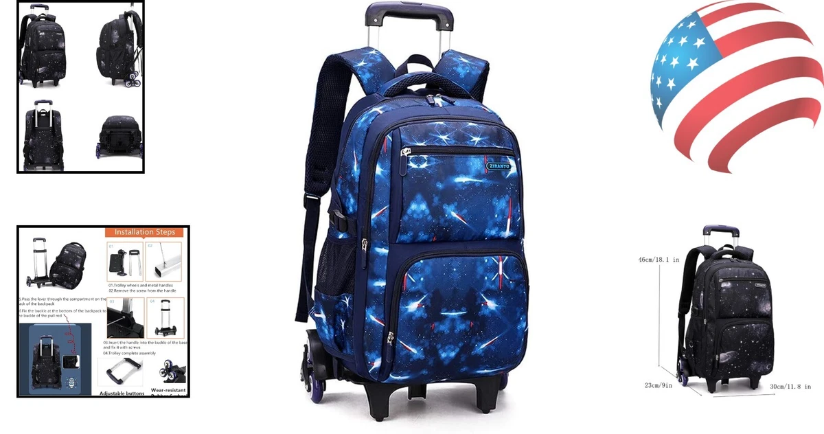 Ebay clearance rolling backpacks