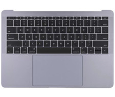 MacBook Pro 13 Top Case A1708 Keyboard Touchpad  Battery Space Gray B 