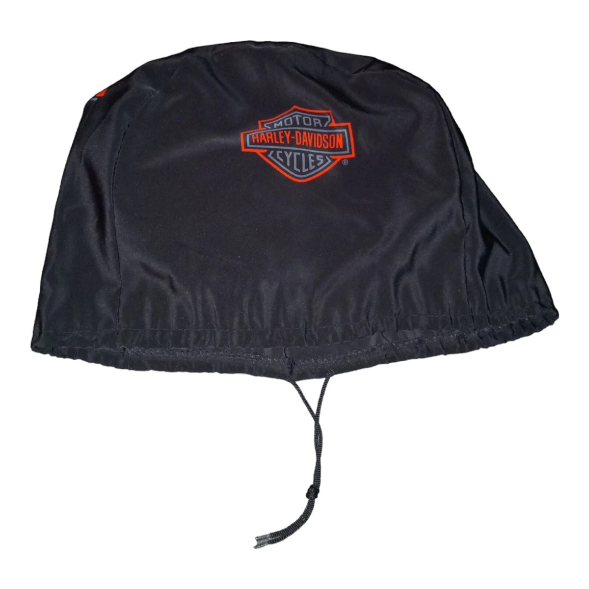 Harley Davidson Helmet Bag Cover Black Red Logo Drawstring Motor