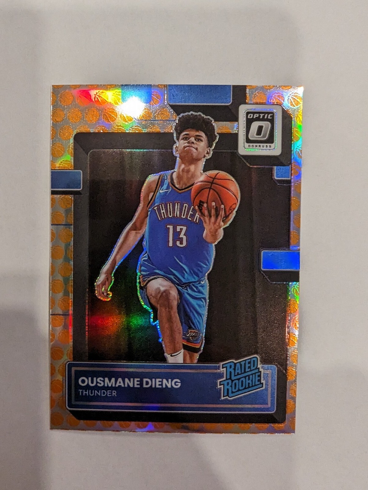 2022-23 Donruss Optic Ousmane Dieng Rated Rookie Basketball Parallel RC #220