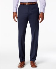 Alfani 165504 Men's Stretch Performance Solid Slim-Fit Pants Size 32W 30L