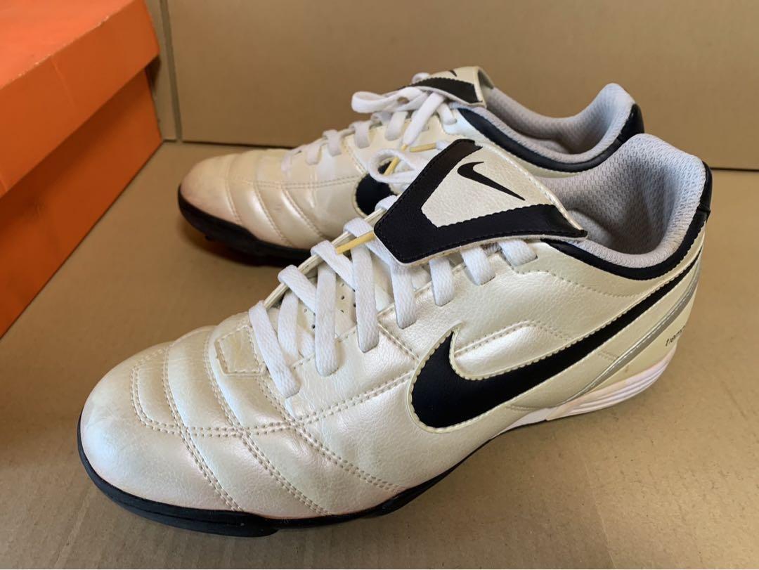 Nike Tiempo Natural II TF 317870 101 US 8.5 Turf Soccer Cleats
