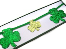 St Patrick's Day Shamrock Clover Leaf Party Decoration Garland New