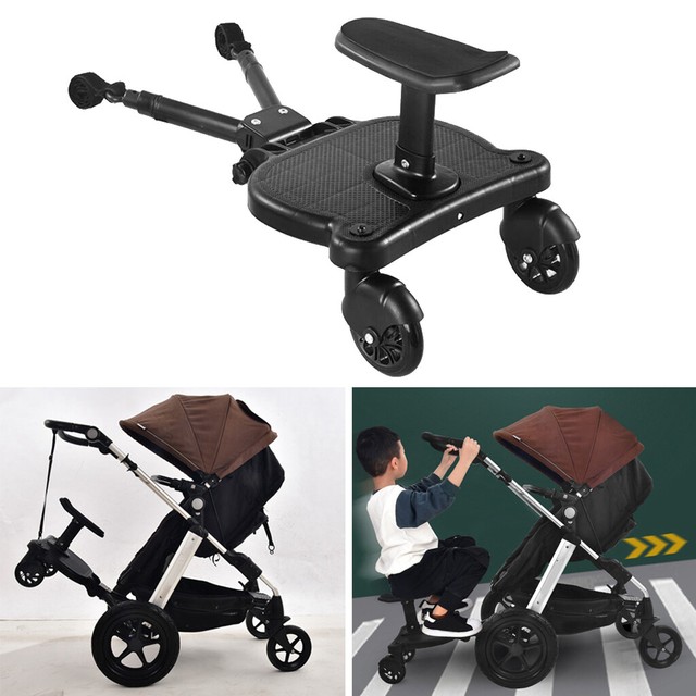 stroller with step