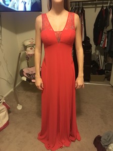 red prom dress size 0