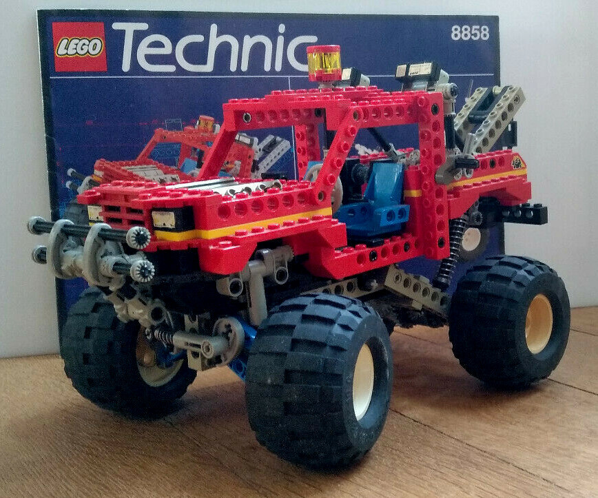 Lego Technic 8858 Rebel Wrecker 99% Complete+Instructions (Read
