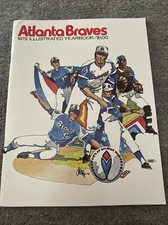 1972 Atlanta BRAVES Yearbook RARE HANK AARON