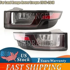 Left+Right LED Rear Tail Light Lamp For Land Rover Range Rover Evoque 2012-2018