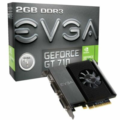 EVGA GeForce GT 710 2GB DDR3 Graphics Card (02GP32717KR)