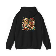 Koi Fish Hoodie, Nature Lover Sweatshirt, Unique Gift for Him/Her, Eco-Friendly