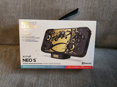 CRKD NEO S Controller Rocket League Gold Edition LIMITIERT mit Ladestation NEU