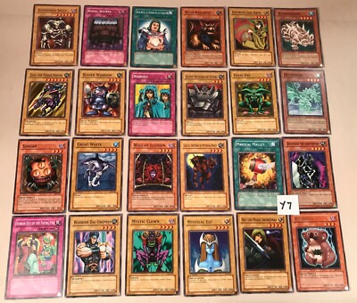Yu-Gi-Oh! Trading Card Game 24 Single Cards, Lot (Y7) | eBay Yu-Gi-Oh! Trading Card Game 24 Single Cards, Lot (Y7) | eBay