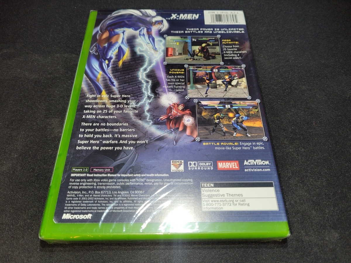 X-Men: Next Dimension Activision Microsoft Xbox Brand New Sealed