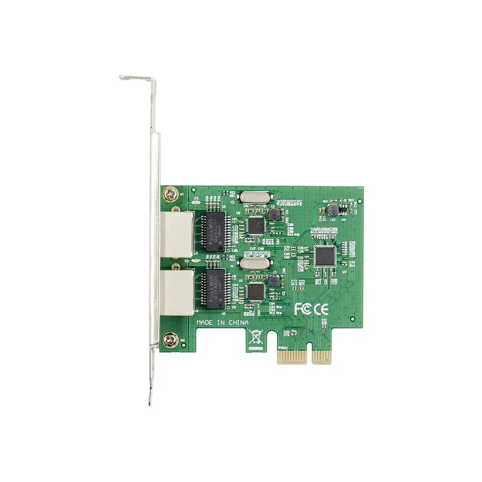 X-MEDIA XM-NA3820 | 2-Port Dual 1000Mbps Gigabit PCI Express PCIe Network Card - Image 2 of 4