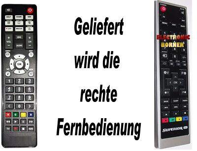 Ersatz Fernbedienung passend für MEGASAT IQON FORCE 1+ und FORCE 2 NEUWARE