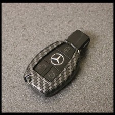 Carbon Fiber Key Cover For Mercedes Benz Smar...