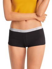 Hanes Women S Cotton Boyshort Underwear Moisture-Wicking 4-Pack Assorted 8
