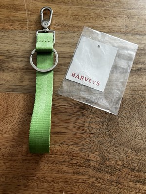 Harveys Seatbelt Apple Green Keychain Click N Go