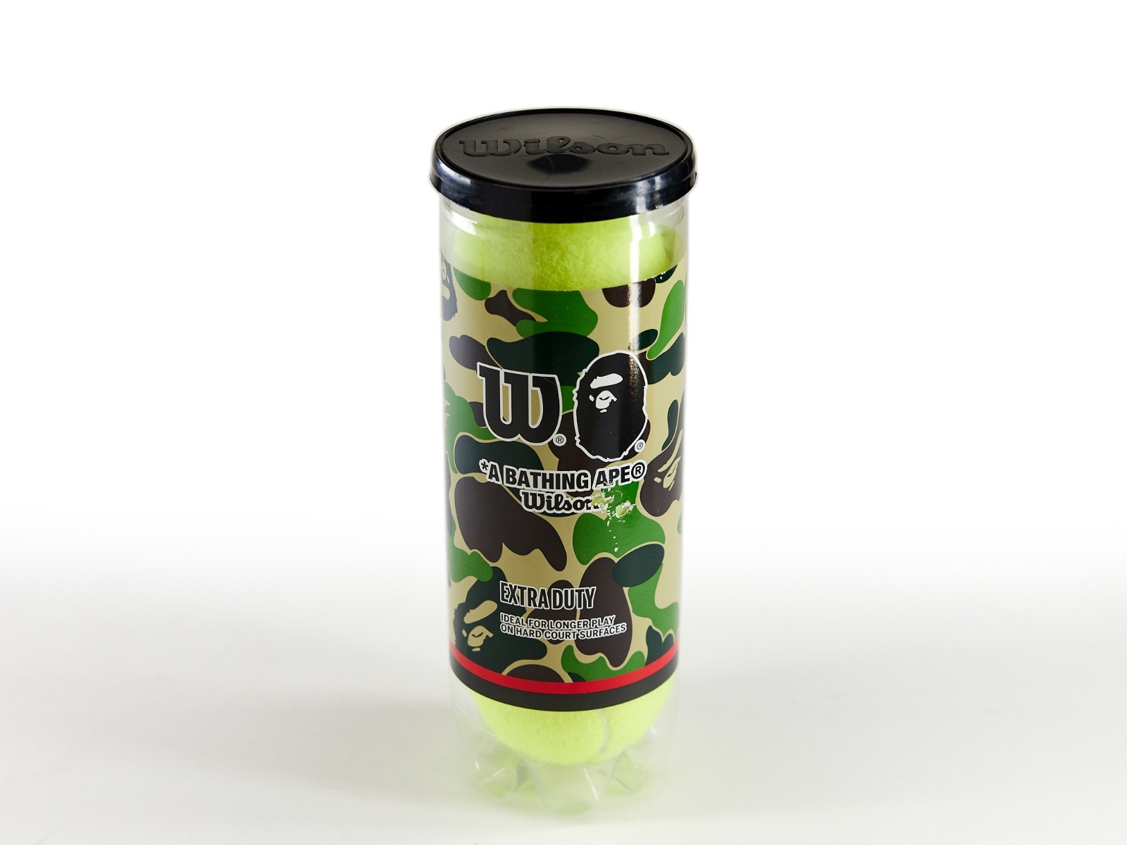 A BATHING APE x WILSON  BAPE Tennis Balls Three Pack   UNOPENED   NEW