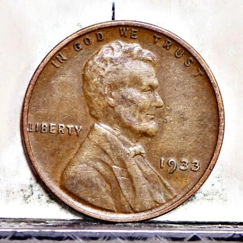 1933 Lincoln Wheat Cent AU  (#58521-L)