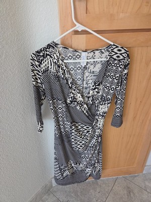 Slip on dress, black and beige, great condition and comfortable, worn one time