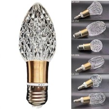 E26 Led Light White Bulb 5w Crystal Equivalent Energy Saving Bulbs Decorative E26 Led Light White Bulb 5w Crystal Equivalent Energy Saving Bulbs Decorative