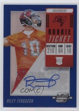 2018 Contenders Optic Rookie Ticket Blue Prizm 2/25 Riley Ferguson #174 Auto 1u6