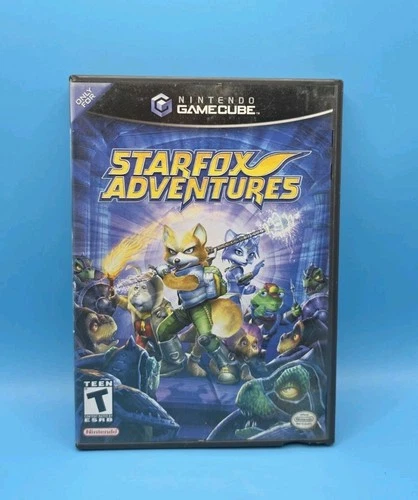 Starfox Adventures Nintendo Gamecube Complete in Box CIB Manual Wear See Pics