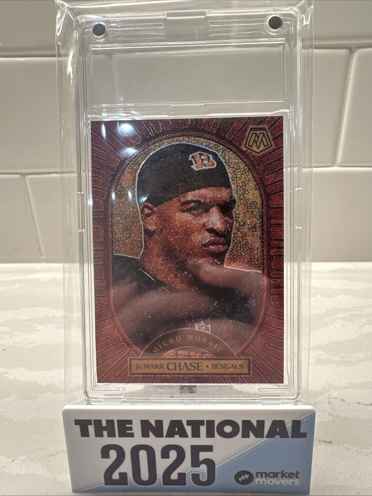 2025 Mosaic Ja’Marr Chase Micro Mosaic Case Hit Ssp