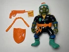 Vintage 1991  TMNT Teenage Mutant Ninja Turtles Make My Day Leo Figure COMPLETE