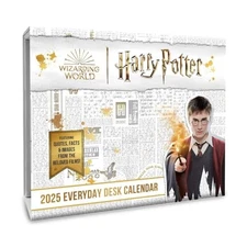 2025 Calendar Harry Potter Page to View Bloc... by Danilo Promotions Lt Calendar