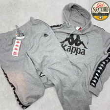 KAPPA—Vintage Two-Piece Sweatsuit / Jogger Set  - XXL / XL - Grey and Black