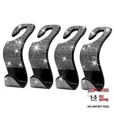 Bling Car Purse Hook for Women Girls - 4 Packs - Auto Back Seat