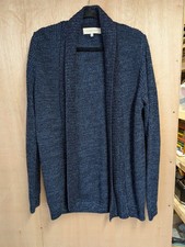 Frederik Anderson Copenhagen Cardigan Men's M Blue Knit Cotton Blend