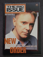 New Order - Big Issue magazine September 2001 - New Order Cover & Article