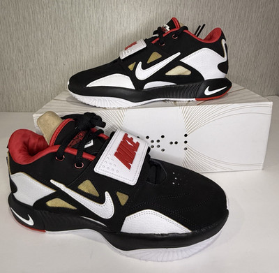 Nike LeBron 21 Prime 93 Men s Black/White/Fire Red Nubuck HQ3480 size9.5