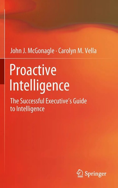 Proactive Intelligence The Successful Executive's Guide To Intelligence Buch Xvi-image
