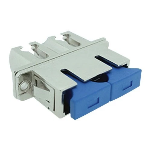 SM Fiber Optic Hybrid Adapters Coupler LC Female-SC Female Metal Housing Duplex - Image 4 of 4