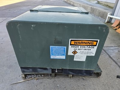 25 KVA Single Phase T&R Pad Mount Transformer 4160 GY 2400 to 240 120 IMP 1.7