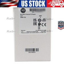 new~ Allen Bradley 2023 2080-TC2 SER A Micro 800 2-channel TC Plug-in